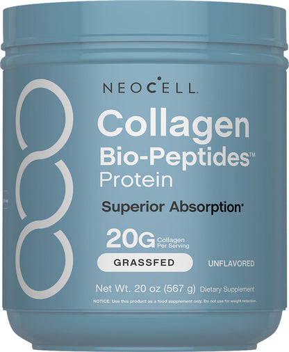 Grassfed Collagen Bio-Peptides, 20 oz (567 g) Powder