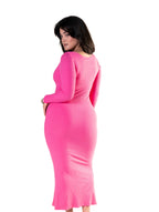 Long Sleeve Sculpting Shapewear Dress