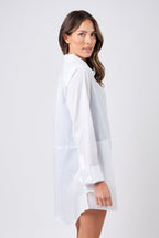 Beach Shirt Dress WHITE