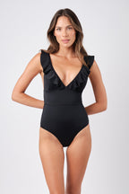 Classic One Piece with Frill BLACK