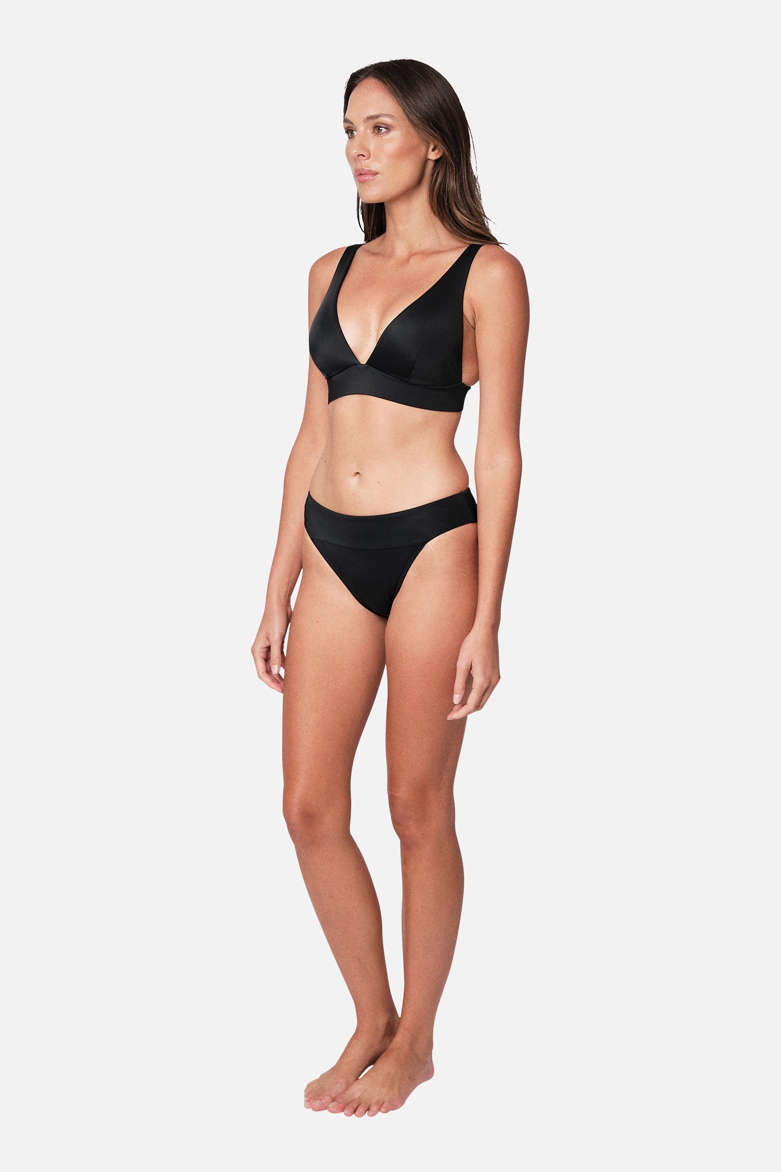 Classic Sassy Bikini Bottom BLACK