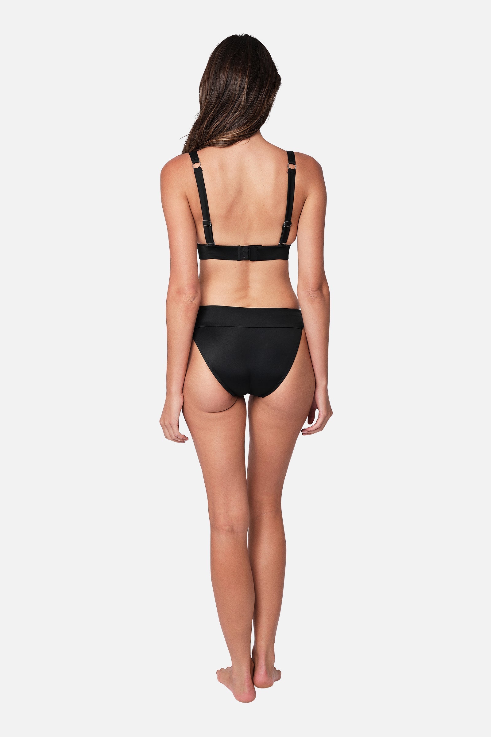 Classic Sassy Bikini Bottom BLACK