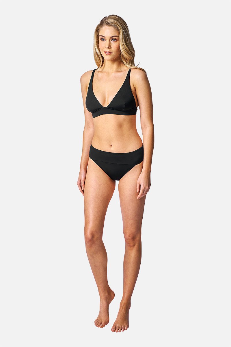 Classic Sassy Bikini Bottom BLACK