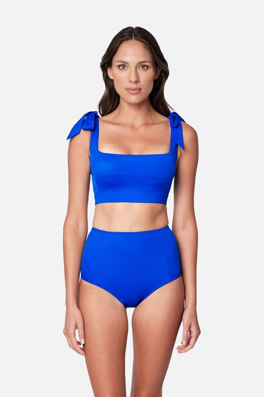 Classic Square Neck Bikini Bralette COBALT BLUE