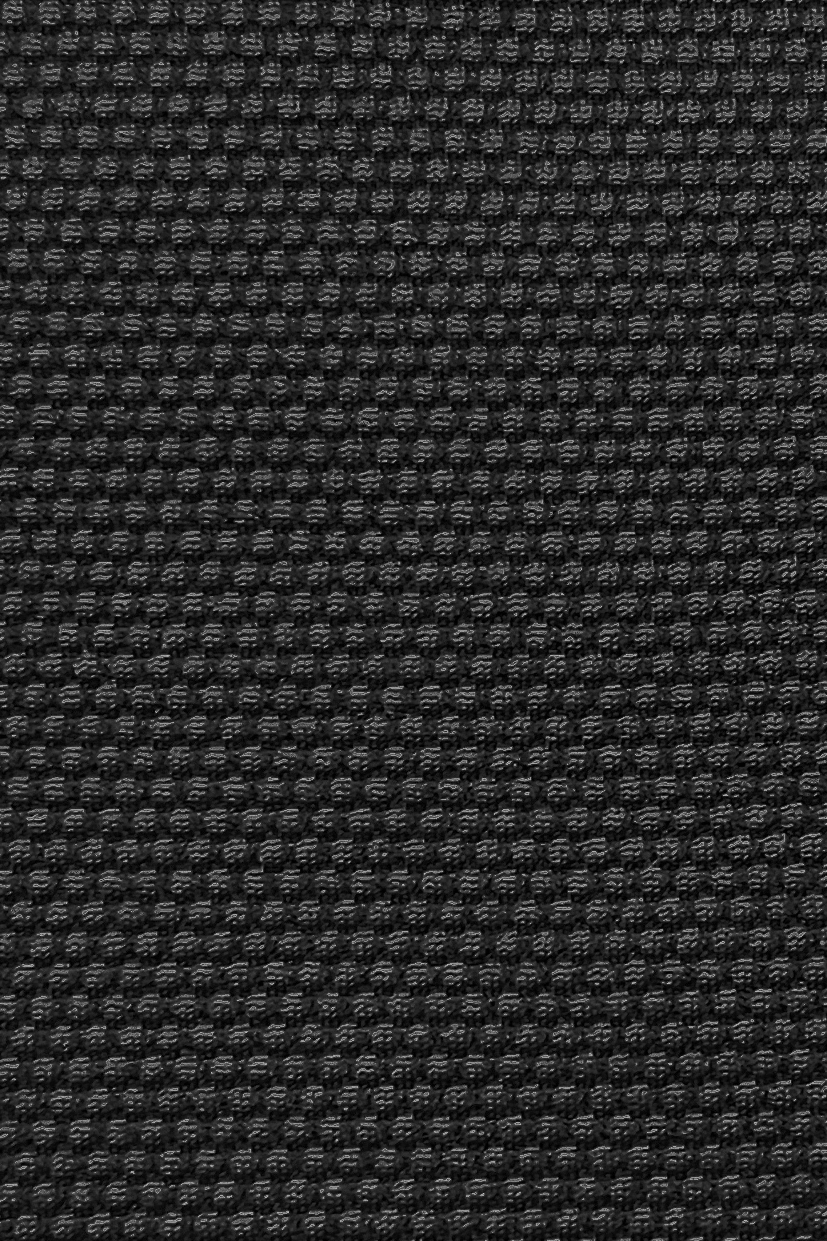 Classic Square Neck BLACK TEXTURE