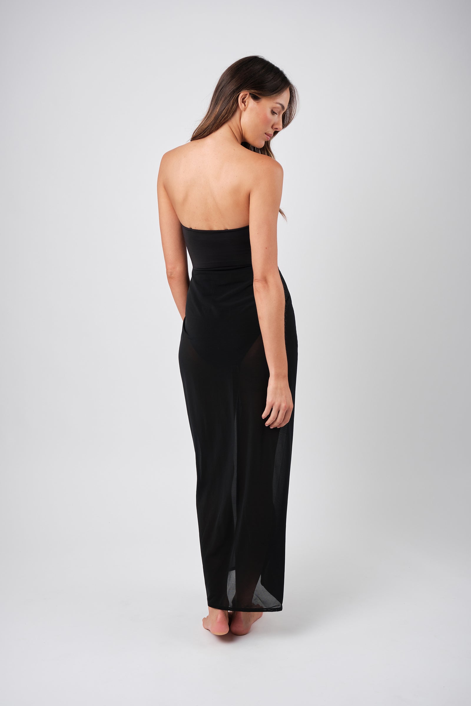 Classic Strapless One Piece BLACK