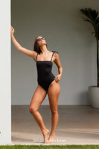 Classic Strapless One Piece BLACK