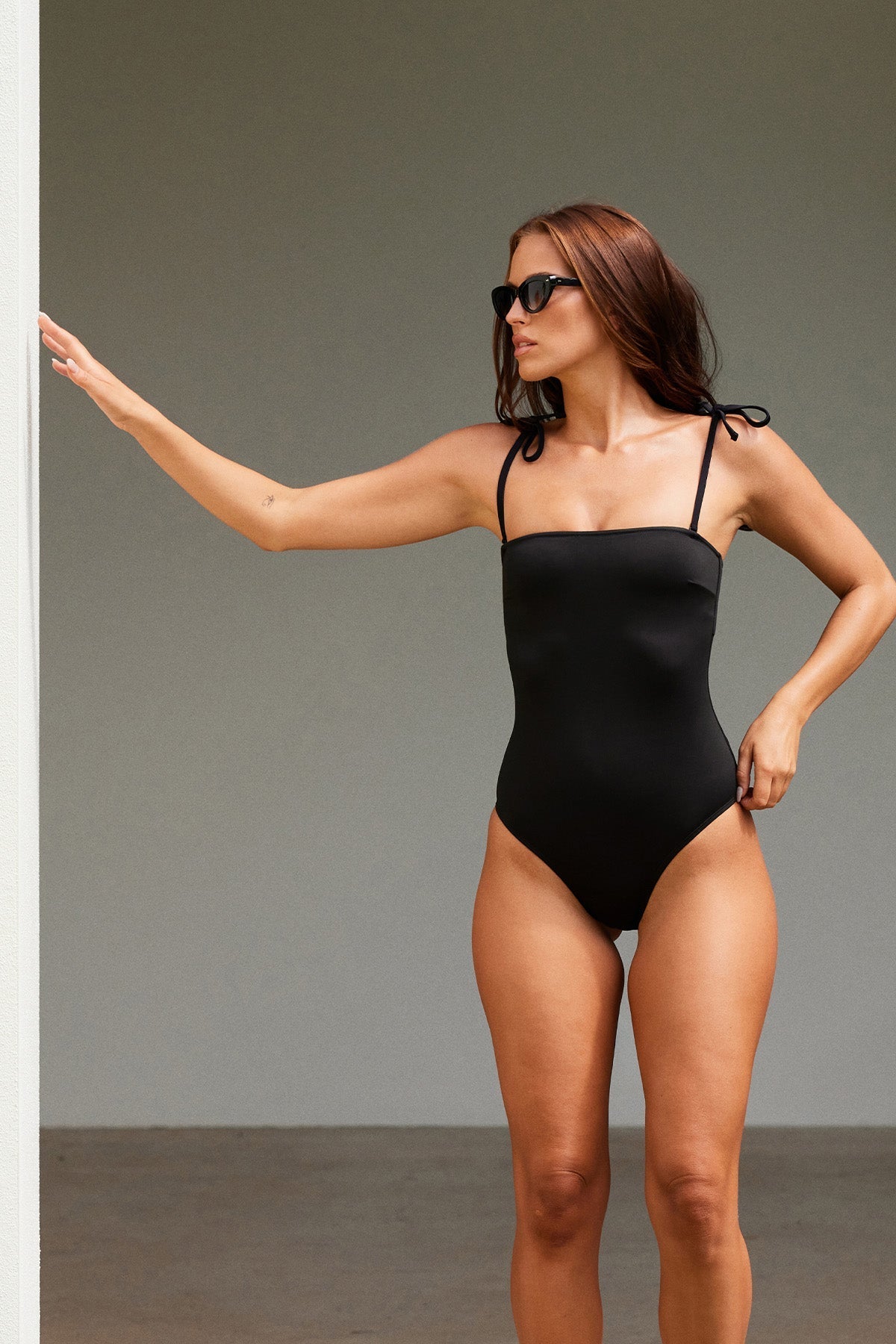 Classic Strapless One Piece BLACK