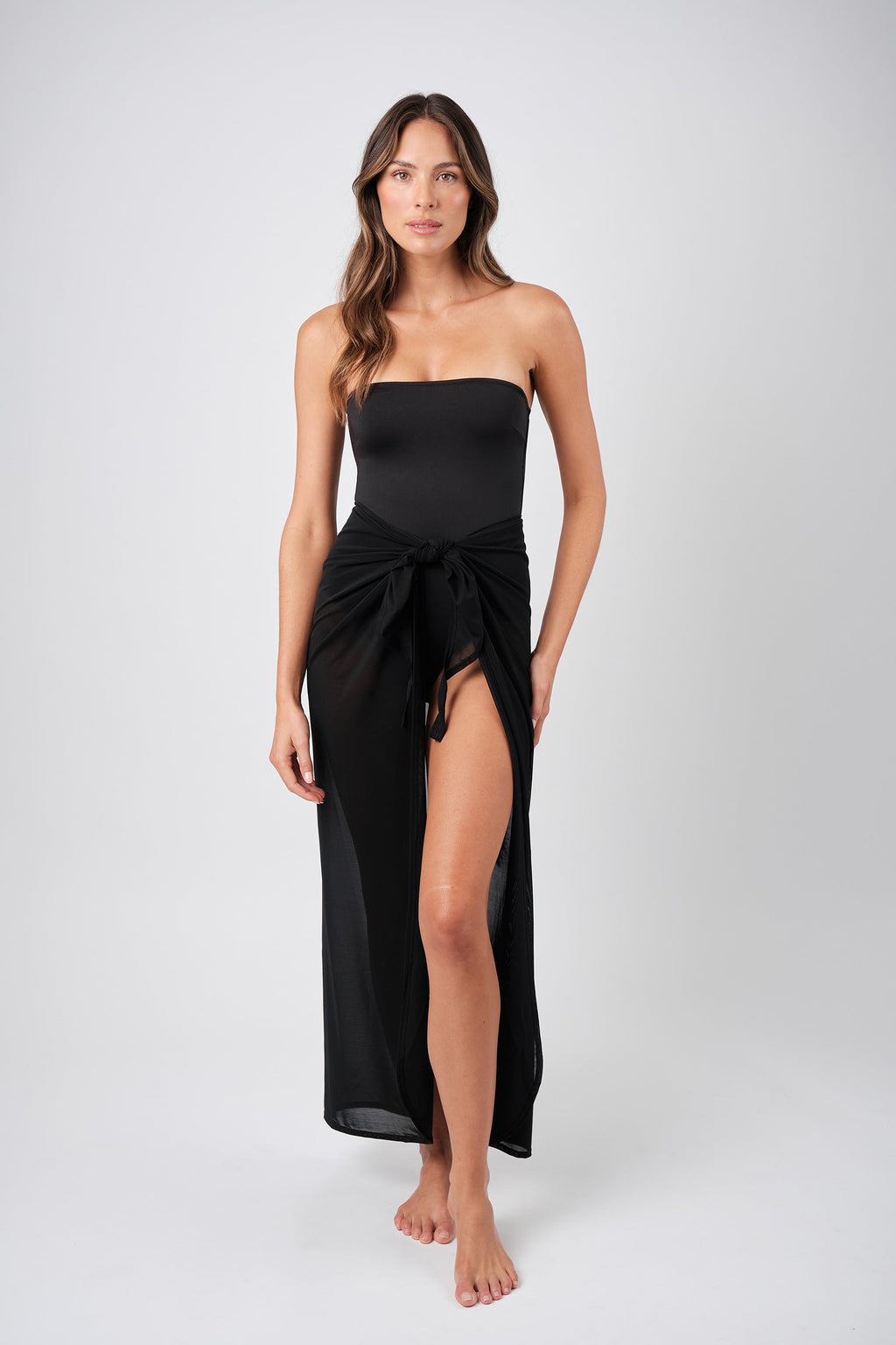 Classic Strapless One Piece BLACK