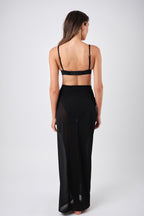 Maxi Mesh Sarong BLACK