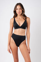 Never Say Never Bikini Bralette BLACK
