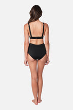 Never Say Never Bikini Bralette (DD-F Cup) BLACK