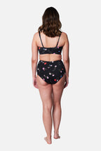 Never Say Never High-Waisted Bikini Bottom HAWTHORN BLACK