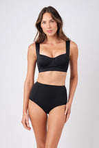 Original Bustier Balconette Bikini Bralette BLACK