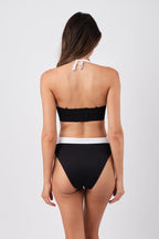 Original Bustier Balconette Bikini Bralette MONOCHROME TEXTURE