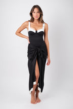 Original Bustier Balconette One Piece MONOCHROME TEXTURE