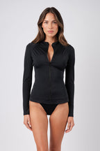 Original Sexie Rashie Top BLACK