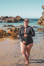 Original Sexie Rashie Top BLACK