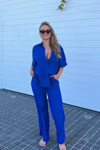 Palazzo Pants COBALT BLUE