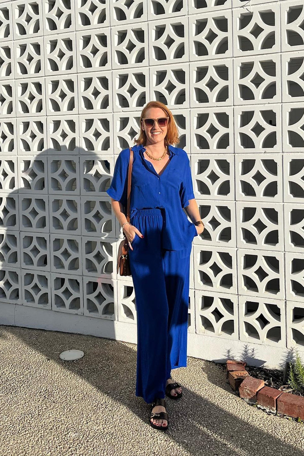 Palazzo Pants COBALT BLUE