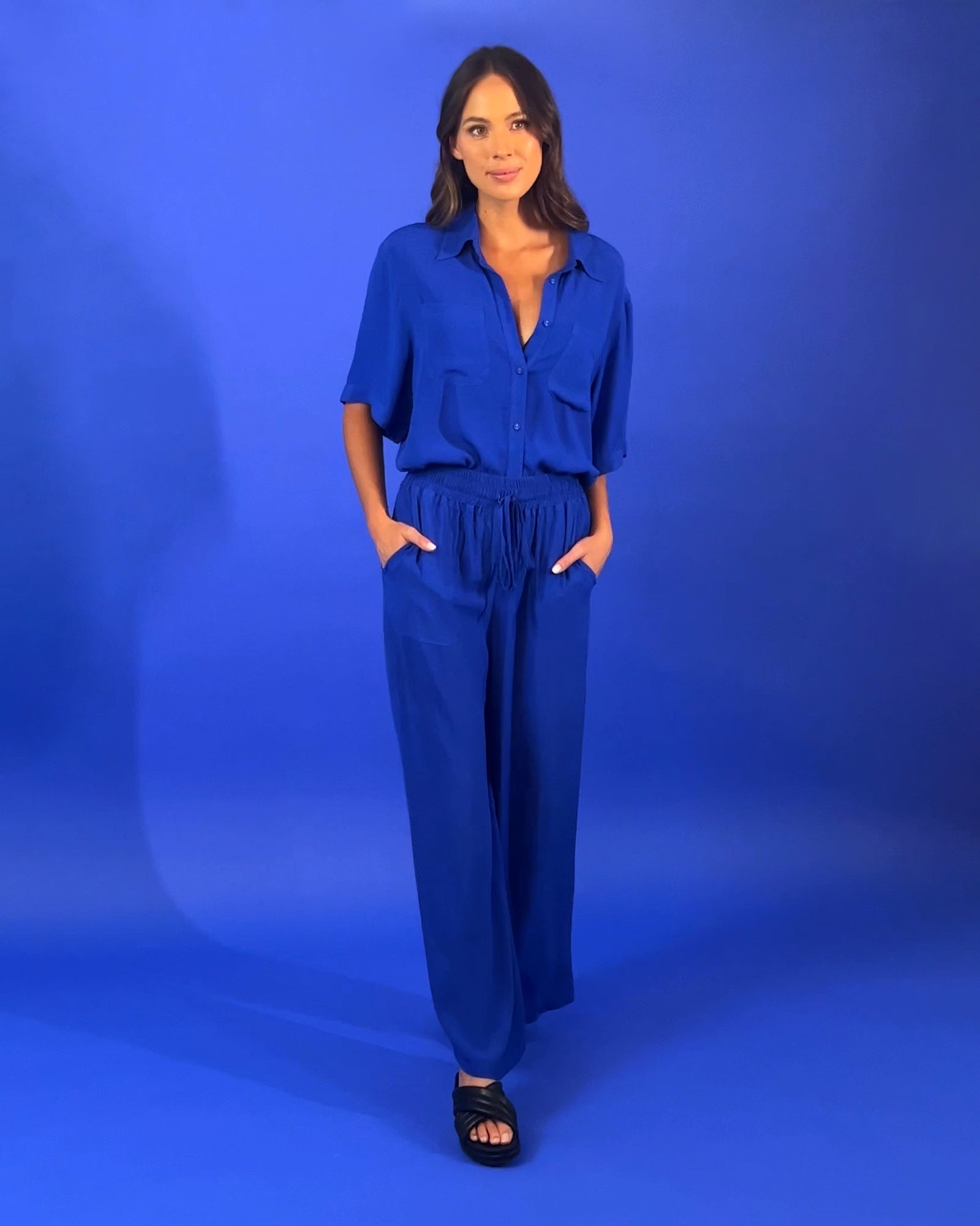 Palazzo Pants COBALT BLUE