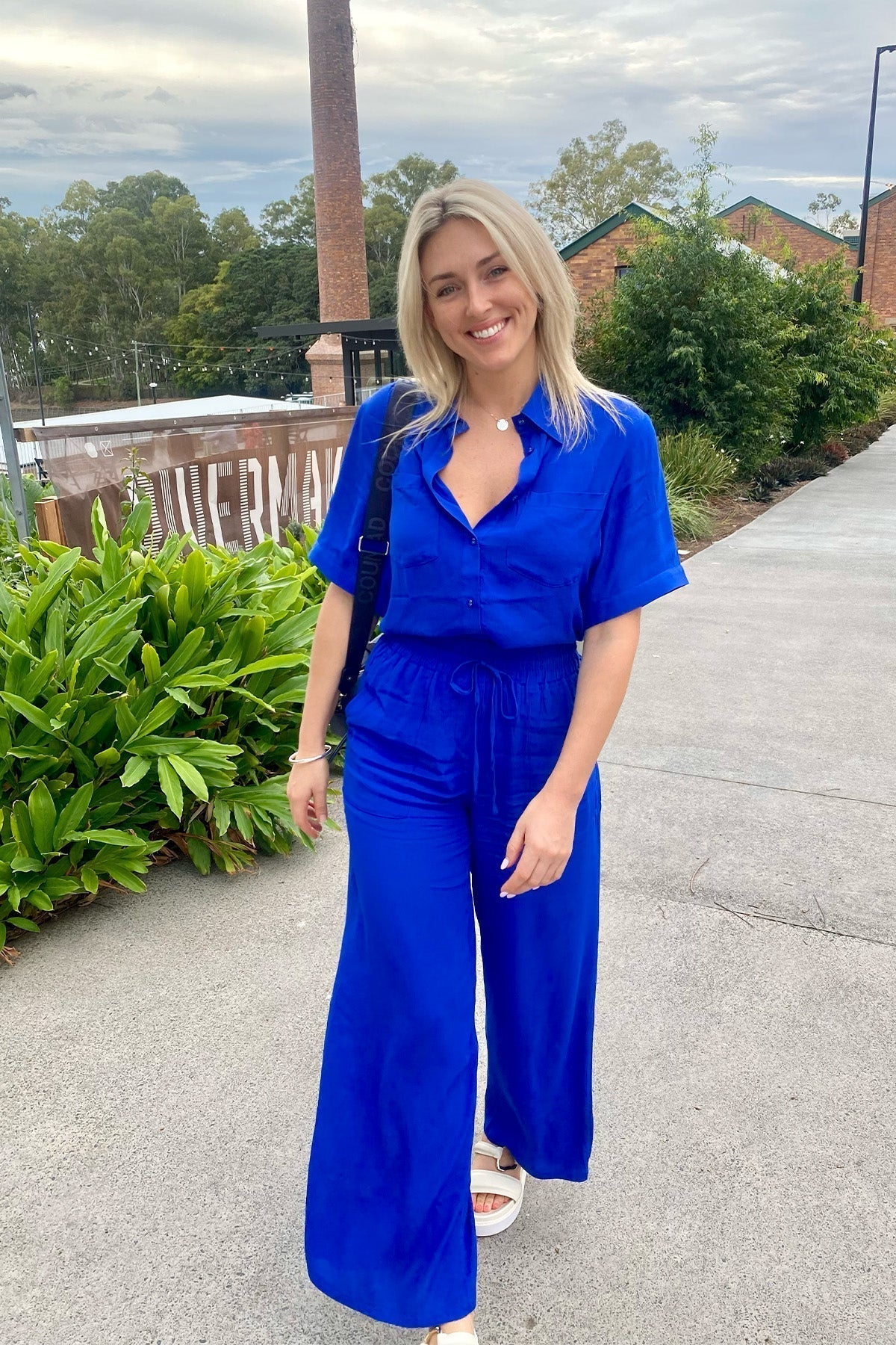 Palazzo Pants COBALT BLUE