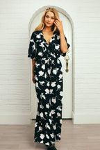 Palazzo Pants MAGNOLIA SILHOUETTE BLACK