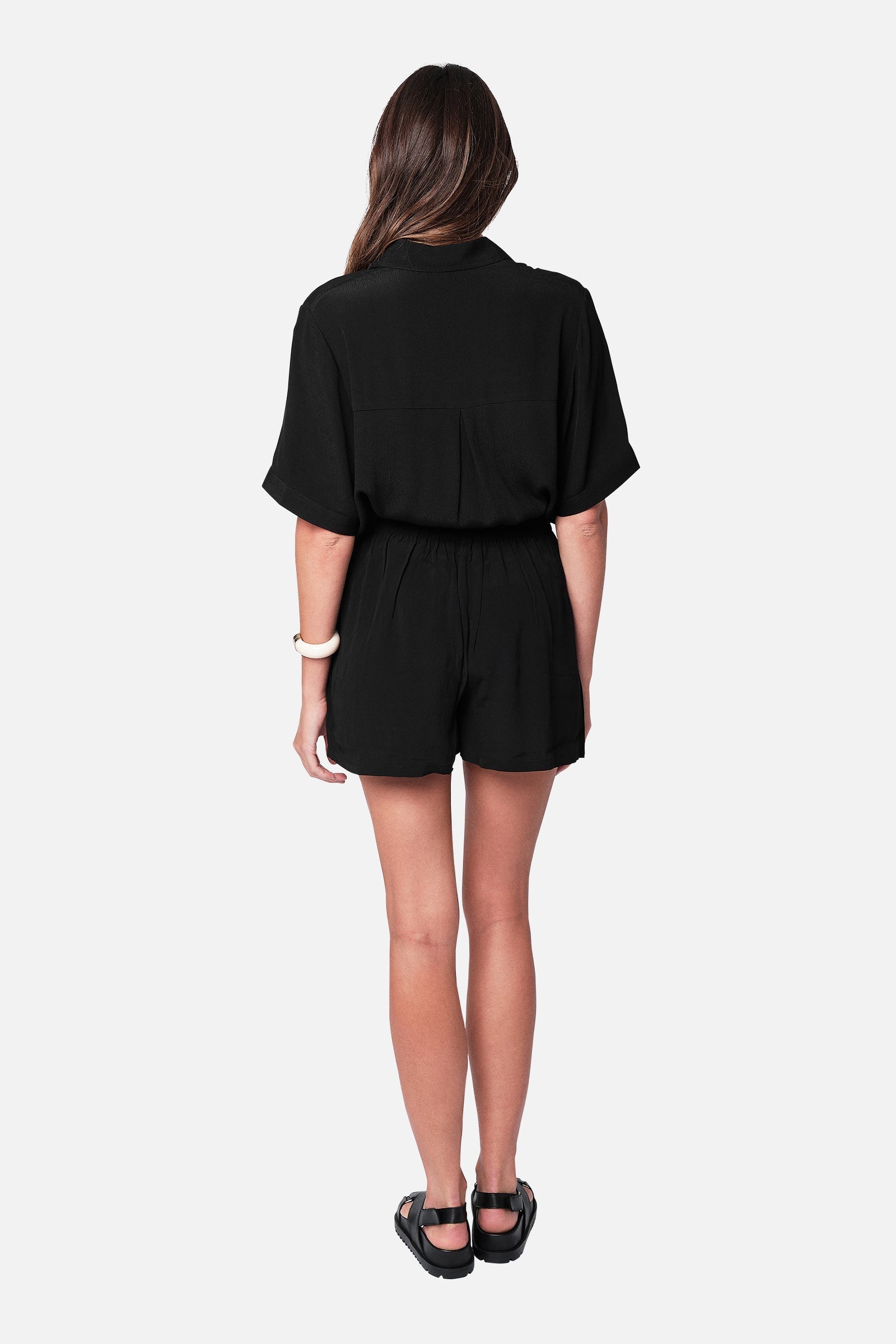 Palazzo Shorts BLACK