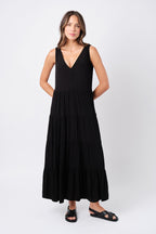 Swing Maxi Dress BLACK