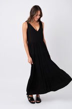 Swing Maxi Dress BLACK