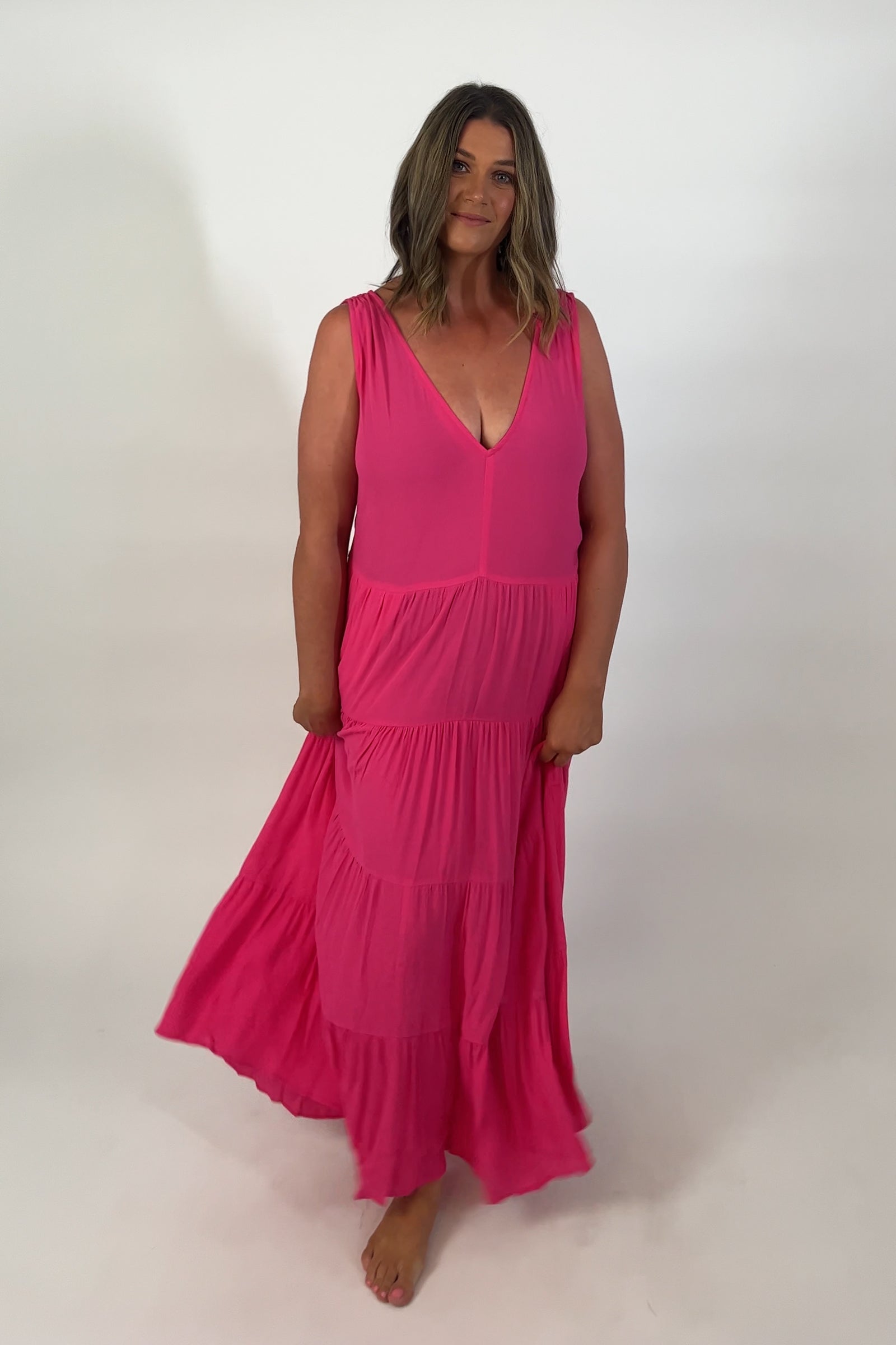 Swing Maxi Dress PINK