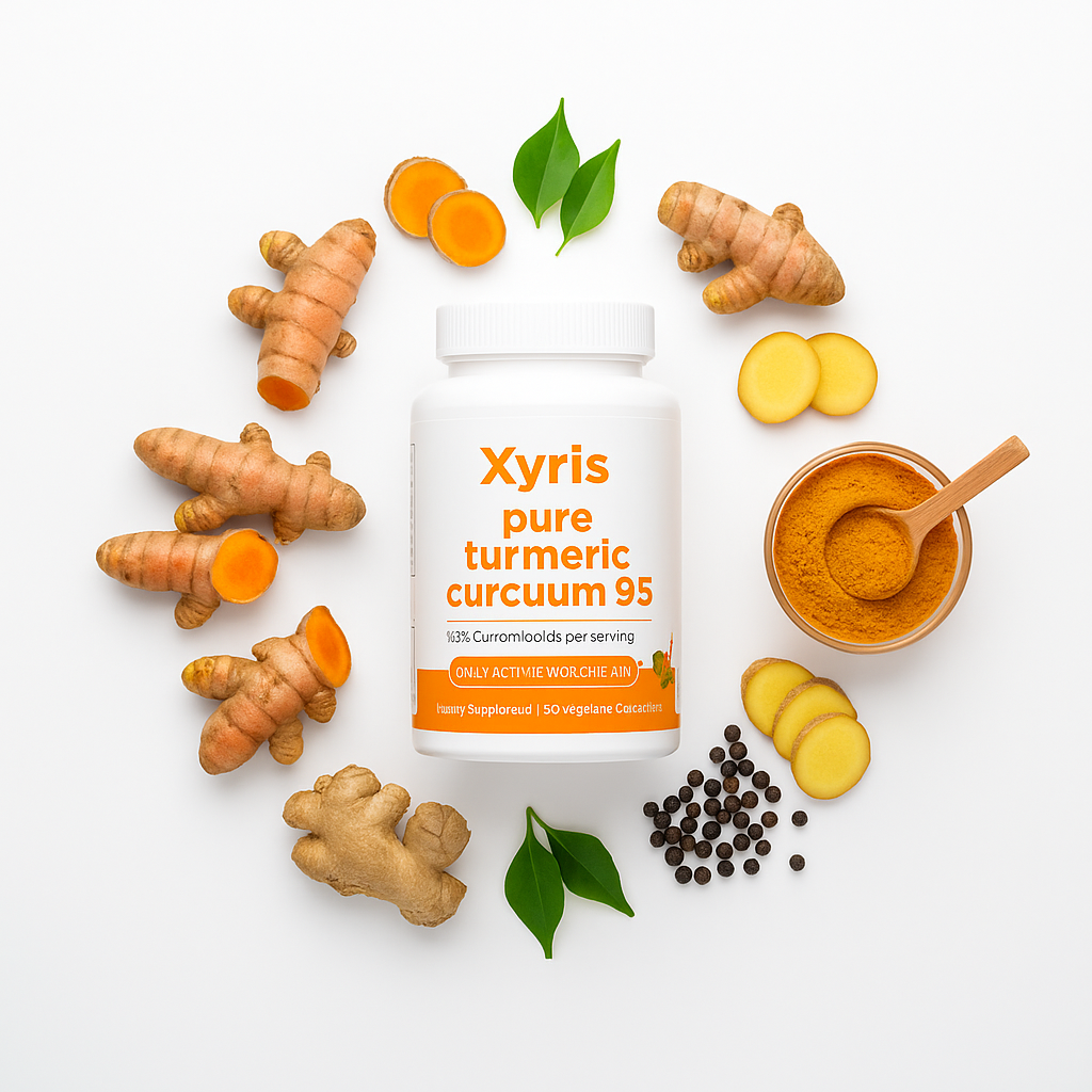 Xyris™| Pure Turmeric Curcumin 95